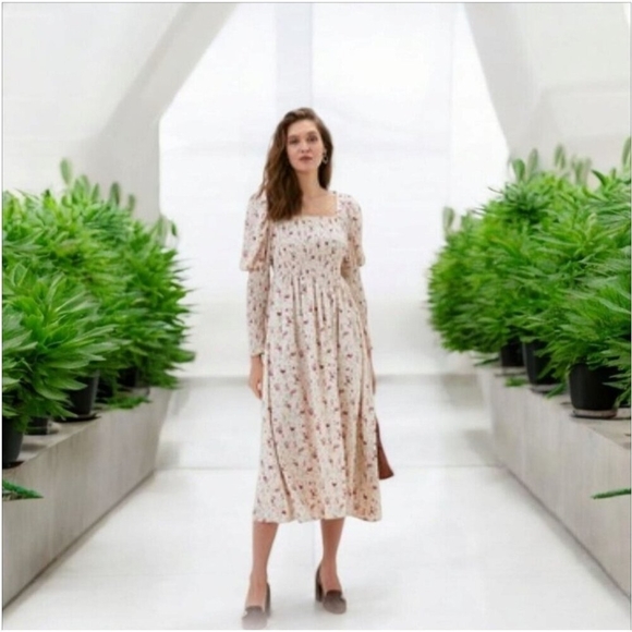 Sister Jane Exclusives Floral Notes Maxi Dress Size L - Picture 13 of 14